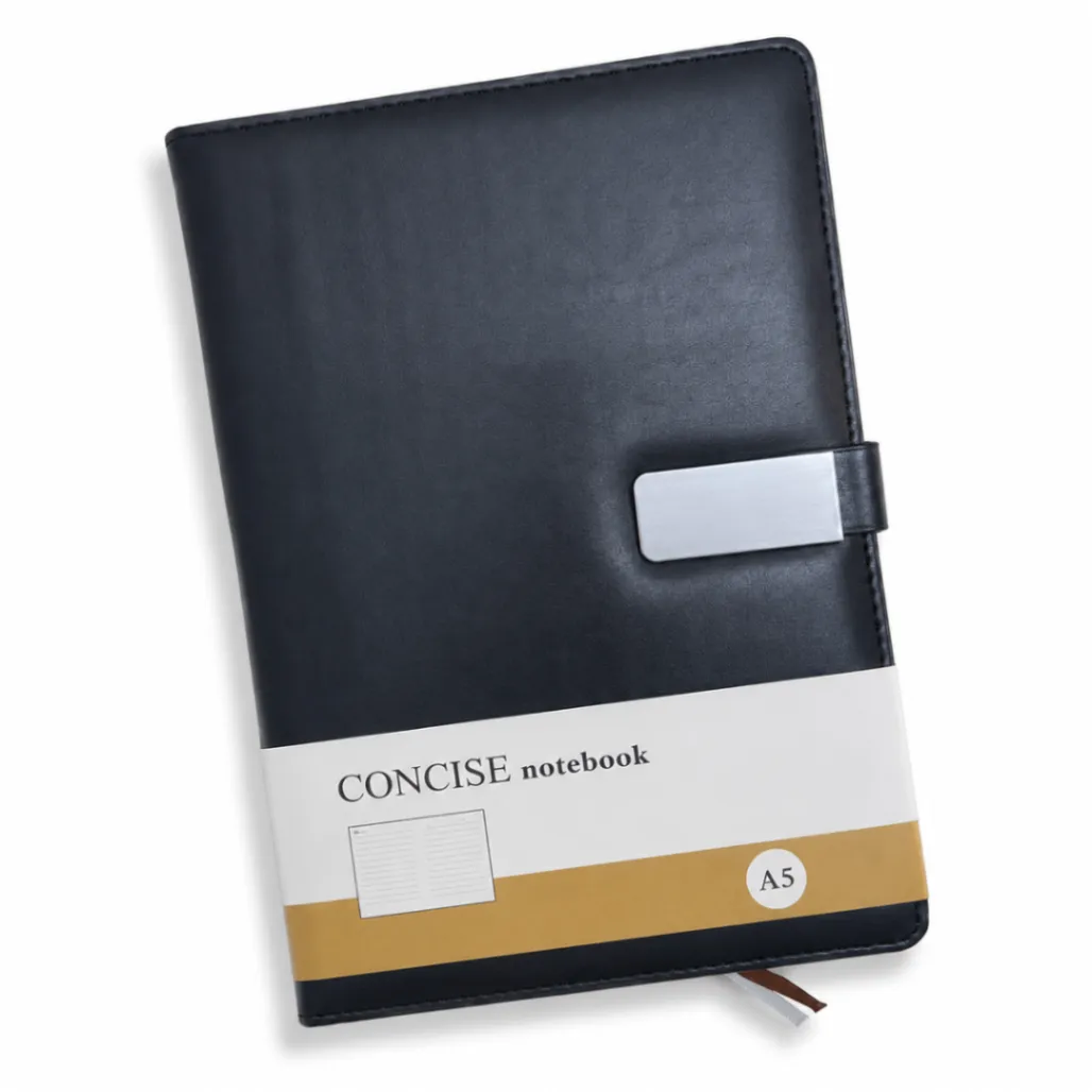 دفتر CONCISE الأسود الناعم  2