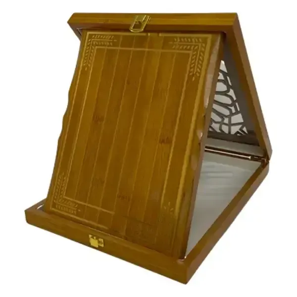 درع نجمة عسلي 28*23 CNC